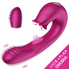 Tongue Licking And Beating Vibrator