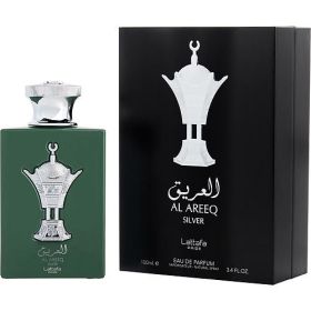 LATTAFA PRIDE AL AREEQ SILVER by Lattafa EAU DE PARFUM SPRAY 3.4 OZ