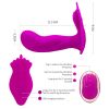 10 Vibration Modes Vibration Panty Vibrator for Women Waterproof Smooth Silicone Stimulator USB Rechargeable Portable Electric Dual Motor Silent Under