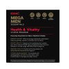 GNC Mega Men Health & Vitality Vitapak, 30 Daily Packs, 4-in-1 Complete Daily Multivitamin and Nutrition Program for Men