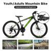 A24299 Rycheer Elecony 24 inch Mountain Bike Bicycle for Adults Aluminium Frame Bike Shimano 21-Speed with Disc Brake