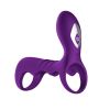 10 frequency vibration; Cock Ring for Men Erection Enhancing Stamina Prolonging; Ultra Soft Premium Silicone Ring Adult Toys for Couple Harder Longer