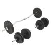 Barbell and Dumbbell Set 66.1 lb