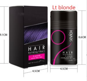 Powder Extension Thinning Thickening Hair Growth (Option: Lt blonde-12G)