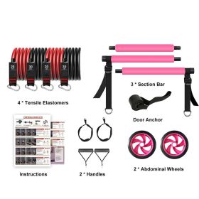 Portable Home Gym Core Strength Training Equipment for Men and Women (Type: Weights Accessories, Color: Pink)