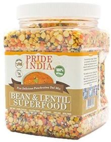 Five-Lentil & Bean Superfood Mix (size: 3.3 LB)