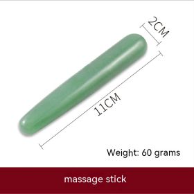 Natural Aventurine Scrapping Plate (Option: Massage Stick)