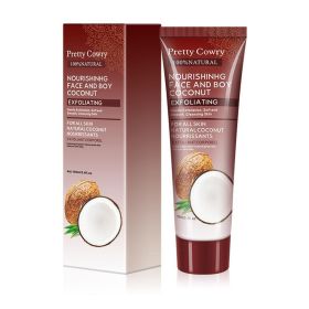 Cucumber Coconut Papaya Facial Exfoliating Gel Cream 100ml Body Cleansing (Option: Coconut)